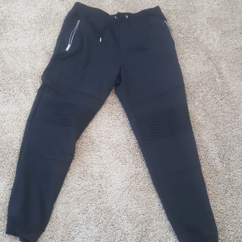 Black joggers